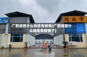 广西靖西什么地区有疫情(广西靖西什么地区有疫情了)