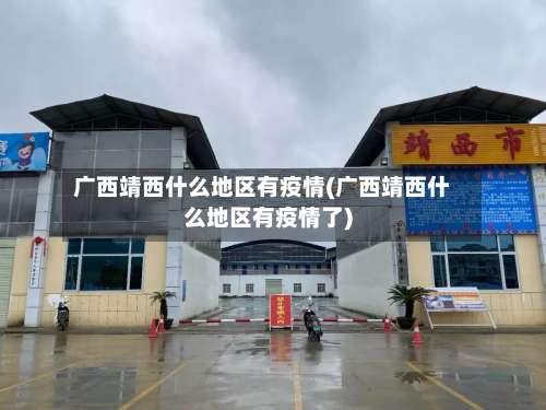 广西靖西什么地区有疫情(广西靖西什么地区有疫情了)-第1张图片