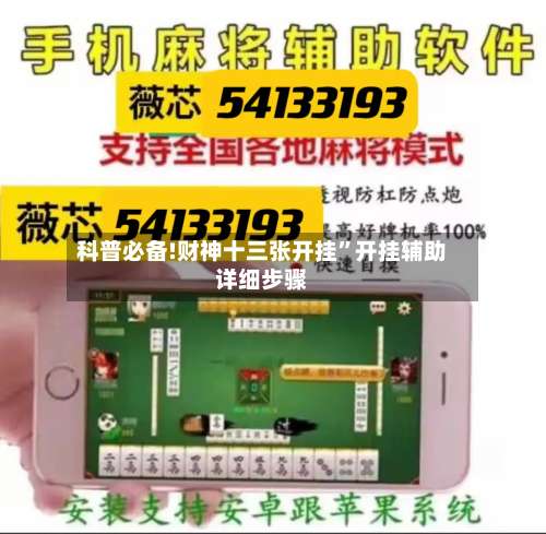 科普必备!财神十三张开挂”开挂辅助详细步骤-第2张图片