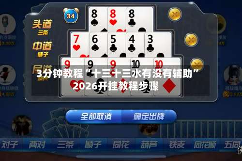 3分钟教程“十三十三水有没有辅助”2026开挂教程步骤-第3张图片